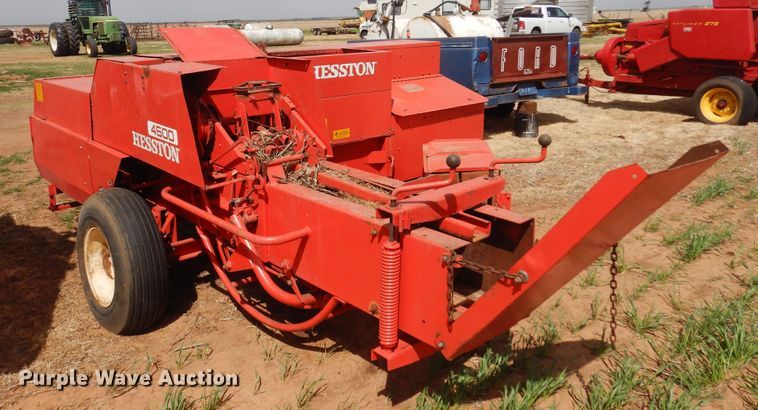 image for item DK0771 1978 Hesston 4500  small square baler