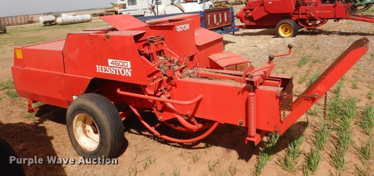 image for item DK0771 1978 Hesston 4500  small square baler