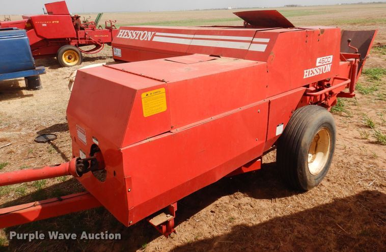 image for item DK0771 1978 Hesston 4500  small square baler