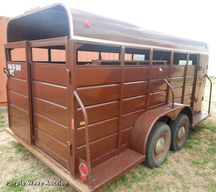 image for item DK0779 WW Trailer  livestock trailer