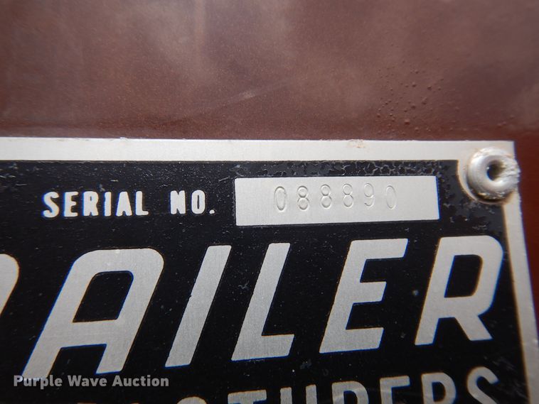 image for item DK0779 WW Trailer  livestock trailer