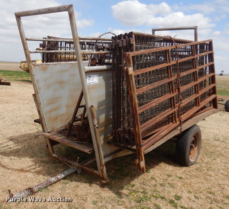 image for item DK0781 Shop built  livestock chute