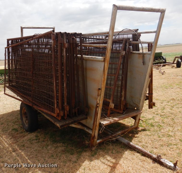 image for item DK0781 Shop built  livestock chute