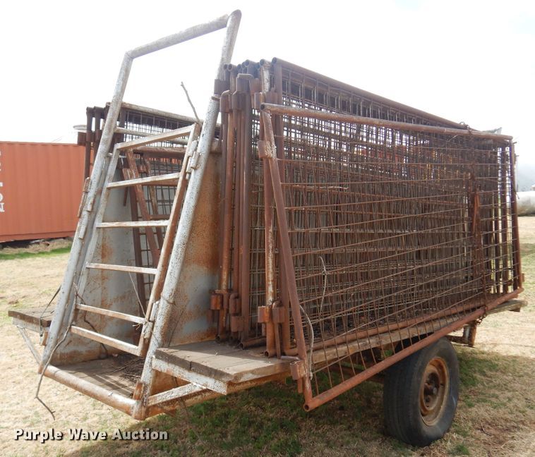 image for item DK0781 Shop built  livestock chute
