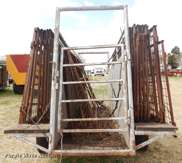 image for item DK0781 Shop built  livestock chute