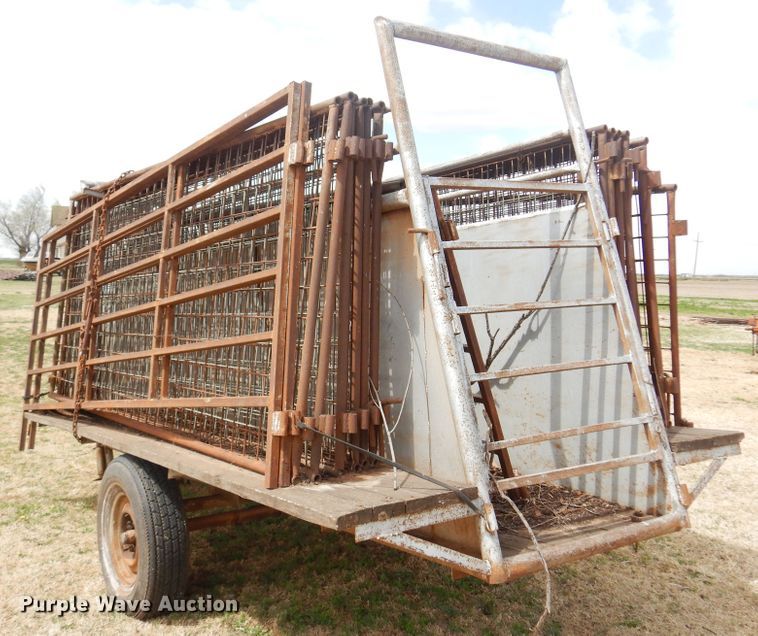 image for item DK0781 Shop built  livestock chute