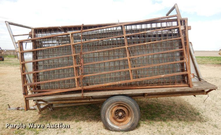 image for item DK0781 Shop built  livestock chute