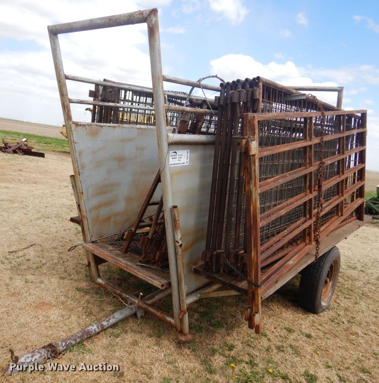 image for item DK0781 Shop built  livestock chute