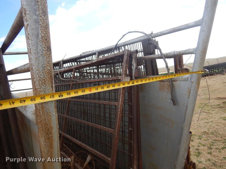 image for item DK0781 Shop built  livestock chute
