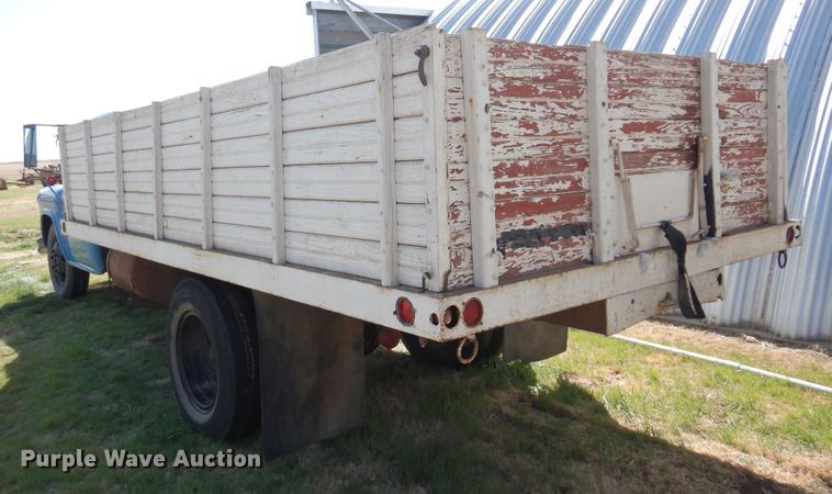 image for item DK0784 1956 Chevrolet 6100  grain truck