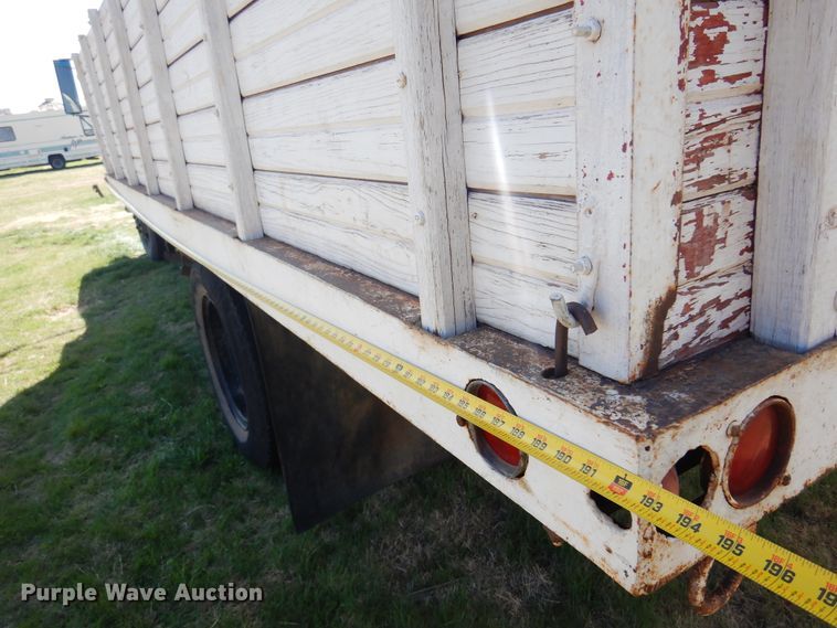 image for item DK0784 1956 Chevrolet 6100  grain truck