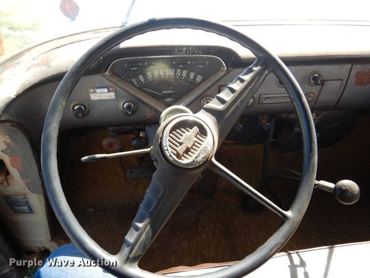 image for item DK0784 1956 Chevrolet 6100  grain truck