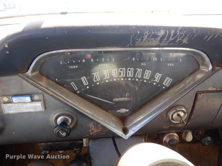 image for item DK0784 1956 Chevrolet 6100  grain truck