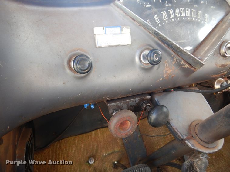 image for item DK0784 1956 Chevrolet 6100  grain truck