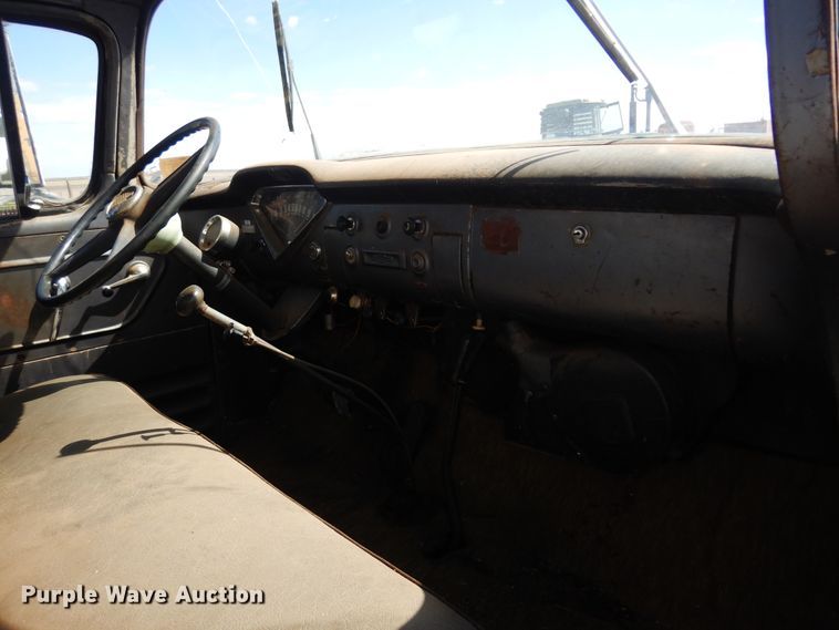 image for item DK0784 1956 Chevrolet 6100  grain truck