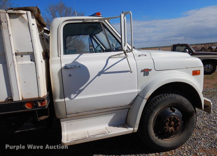 image for item DK0786 1968 Chevrolet  grain truck