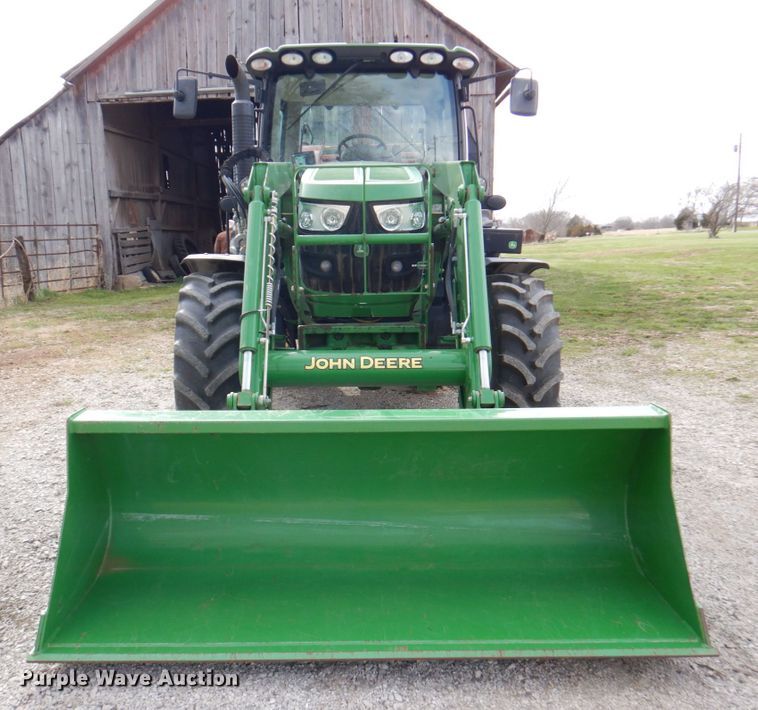 image for item DM6103 2012 John Deere 6125R  MFWD tractor