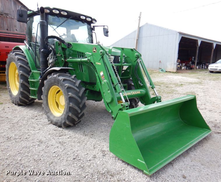 image for item DM6103 2012 John Deere 6125R  MFWD tractor