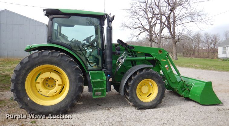 image for item DM6103 2012 John Deere 6125R  MFWD tractor