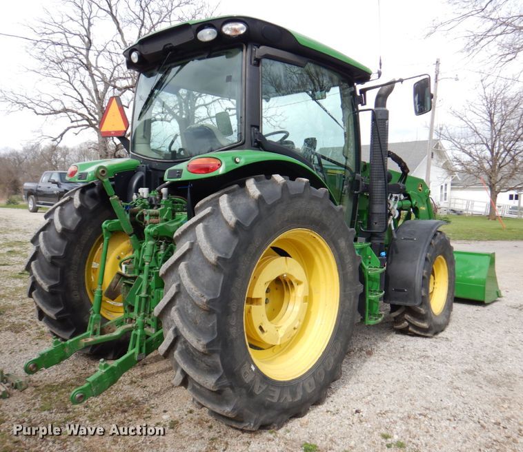 image for item DM6103 2012 John Deere 6125R  MFWD tractor