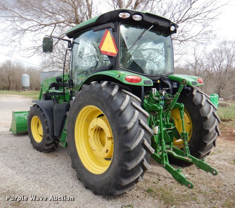 image for item DM6103 2012 John Deere 6125R  MFWD tractor