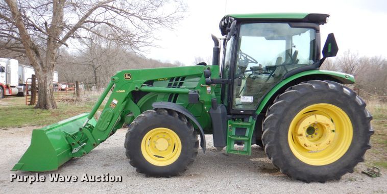 image for item DM6103 2012 John Deere 6125R  MFWD tractor