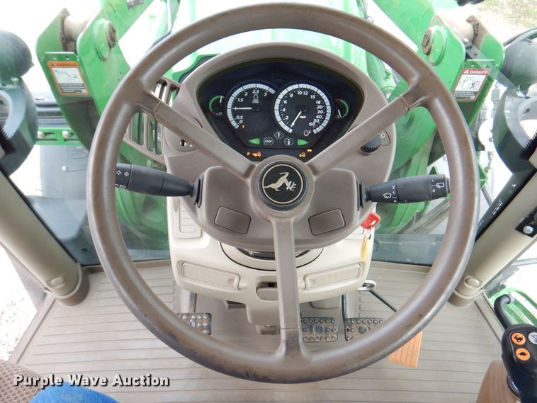 image for item DM6103 2012 John Deere 6125R  MFWD tractor