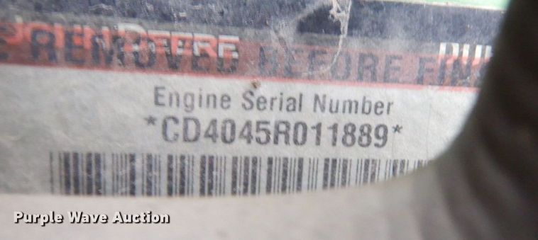 image for item DM6103 2012 John Deere 6125R  MFWD tractor