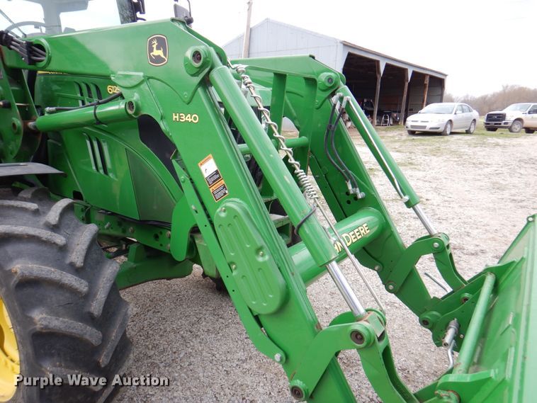 image for item DM6103 2012 John Deere 6125R  MFWD tractor