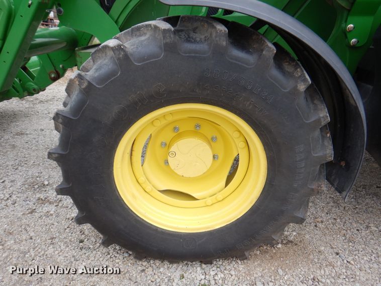 image for item DM6103 2012 John Deere 6125R  MFWD tractor