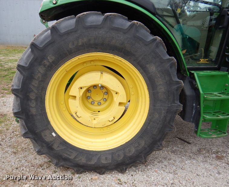 image for item DM6103 2012 John Deere 6125R  MFWD tractor