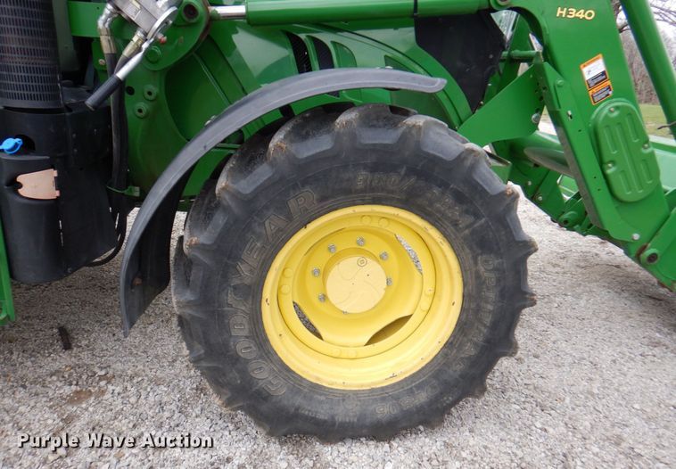 image for item DM6103 2012 John Deere 6125R  MFWD tractor