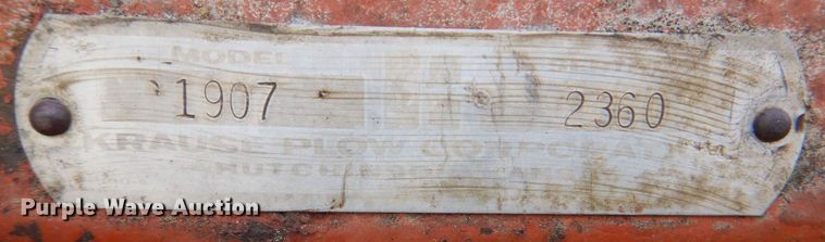 image for item DM6108 Krause 1907  double off-set disk