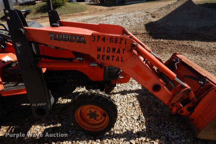 image for item DM7265 2007 Kubota B26  backhoe