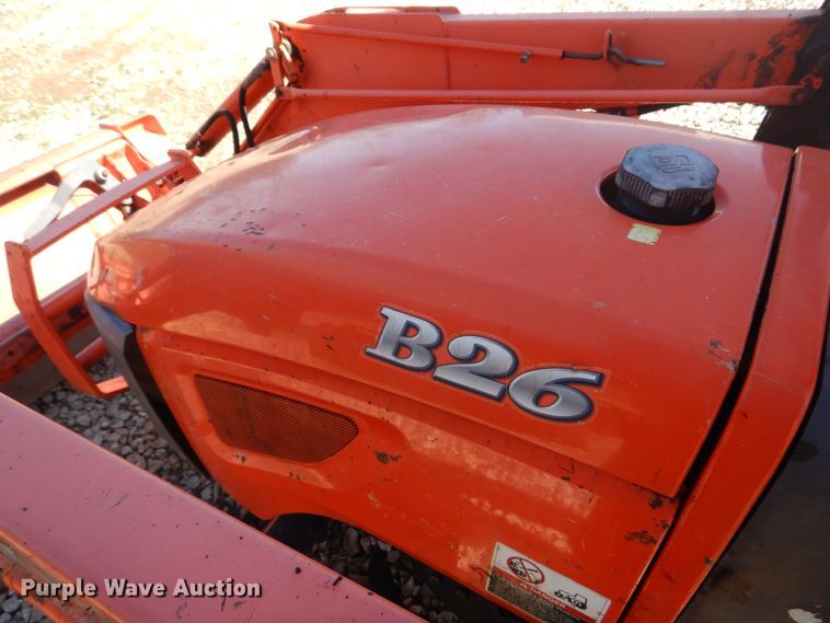 image for item DM7265 2007 Kubota B26  backhoe