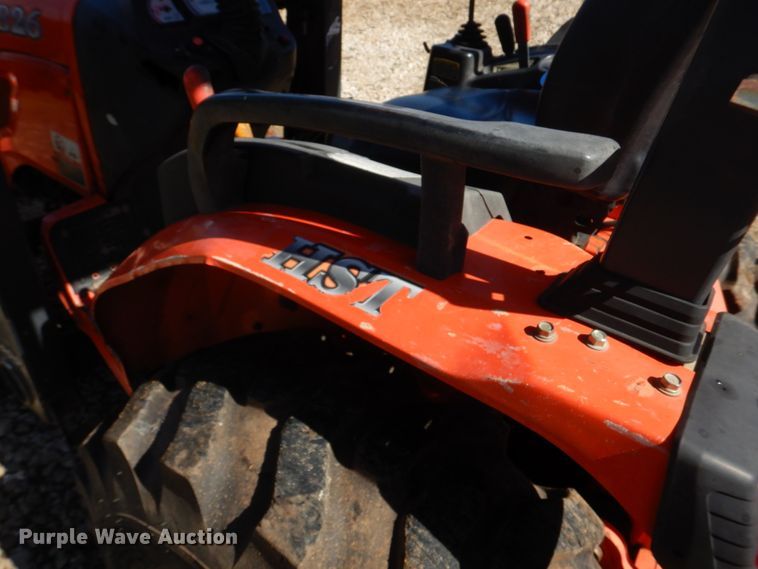 image for item DM7265 2007 Kubota B26  backhoe