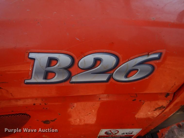 image for item DM7265 2007 Kubota B26  backhoe