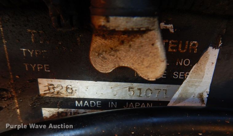 image for item DM7265 2007 Kubota B26  backhoe