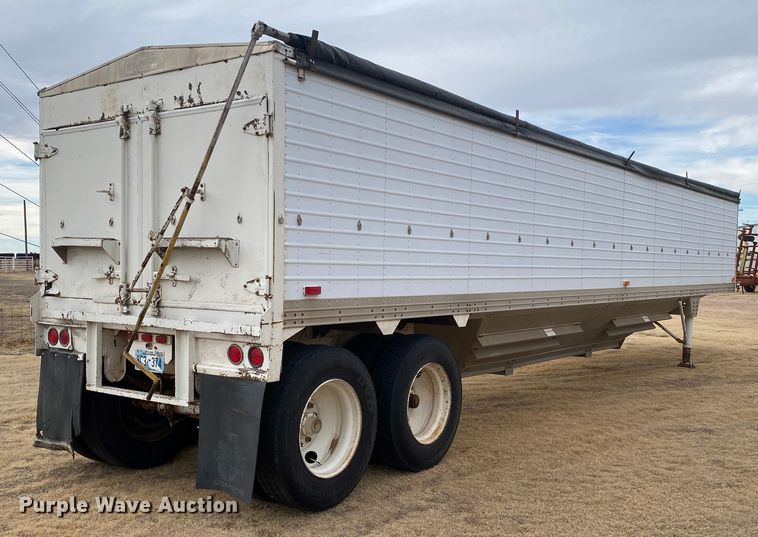 image for item DM8267 1980 Timpte Super Hopper  grain trailer