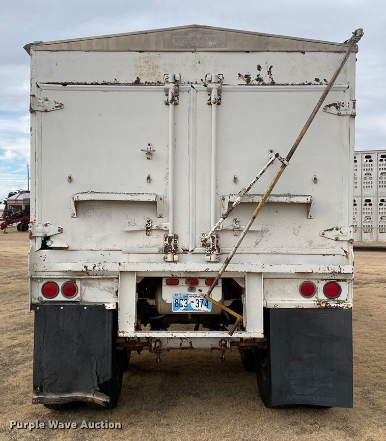 image for item DM8267 1980 Timpte Super Hopper  grain trailer