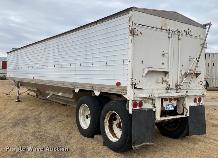 image for item DM8267 1980 Timpte Super Hopper  grain trailer