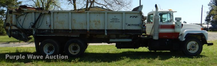 image for item DP3926 1999 Mack CH613  manure spreader truck