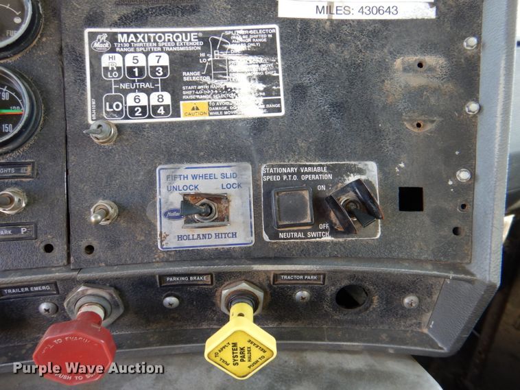 image for item DP3926 1999 Mack CH613  manure spreader truck