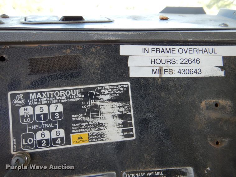 image for item DP3926 1999 Mack CH613  manure spreader truck