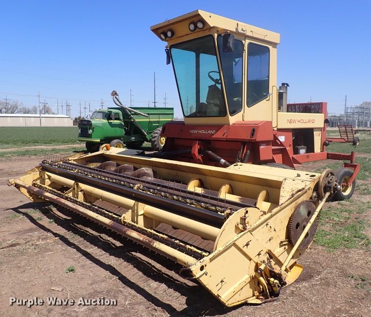 image for item DP4596 1990 New Holland 1118  windrower
