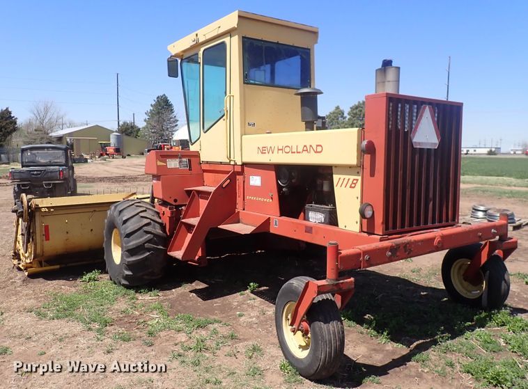 image for item DP4596 1990 New Holland 1118  windrower