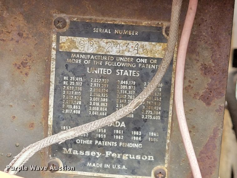 image for item HF9326 Massey Ferguson 1100  tractor