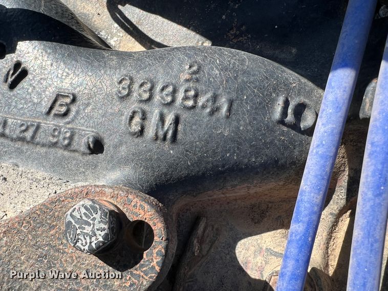 image for item IG9398 Chevrolet  irrigation engine