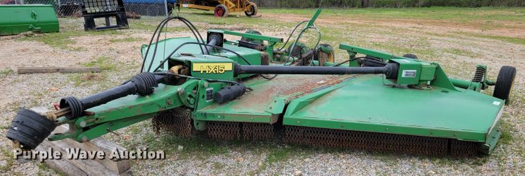 image for item JL9651 John Deere HX15  batwing rotary mower