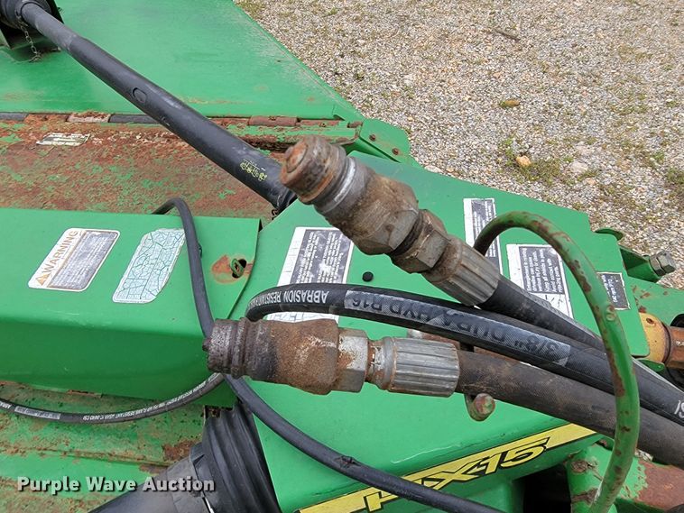 image for item JL9651 John Deere HX15  batwing rotary mower